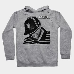 Retro Donuts J Dilla Hoodie